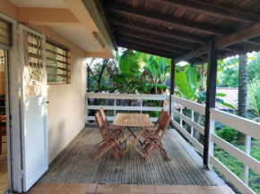 Appartement convivial à Le Lamentin, 60 m², jardin sublime